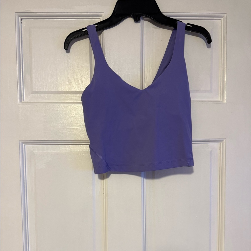 Purple lululemon Women's align tank Top